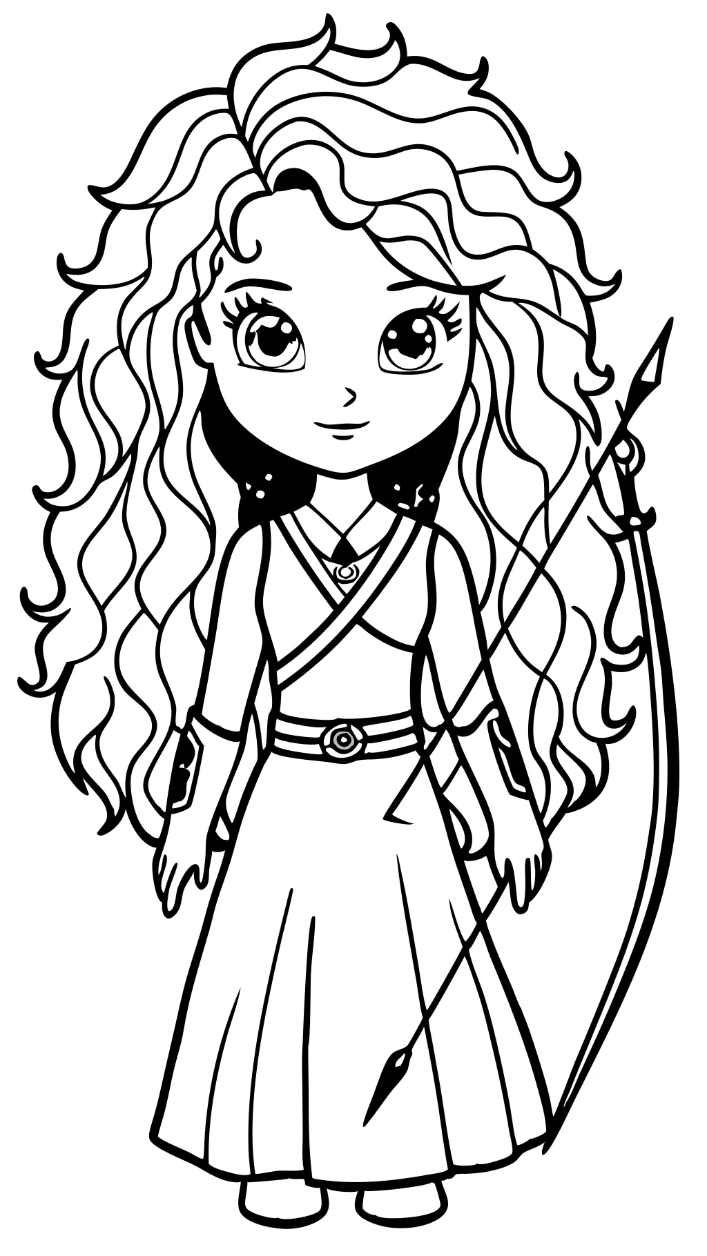 coloring pages of merida